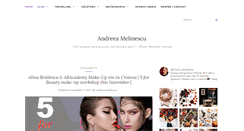 Desktop Screenshot of andreeamelinescu.com
